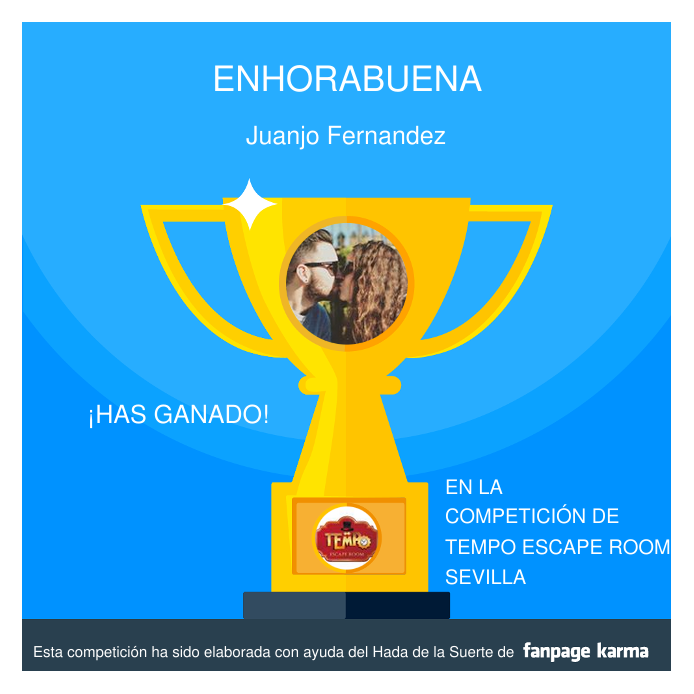 ganador escaperoom tempo 250917